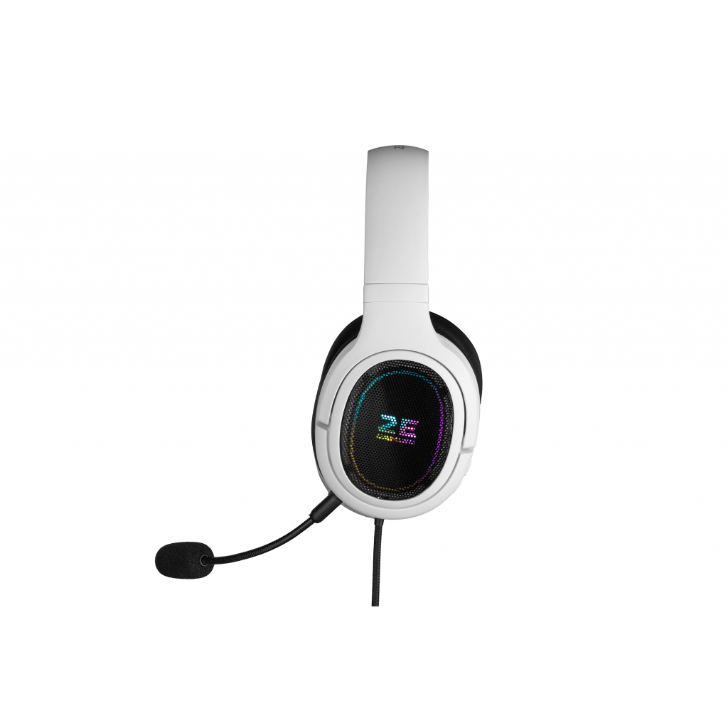 Навушники 2E HG330 RGB USB 7.1 White (2E-HG330WT-7.1) - зображення 6