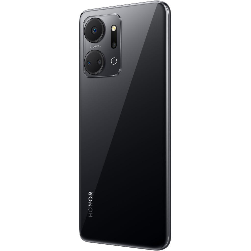 Мобільний телефон Honor X7a 4/128GB Midnight Black - зображення 7
