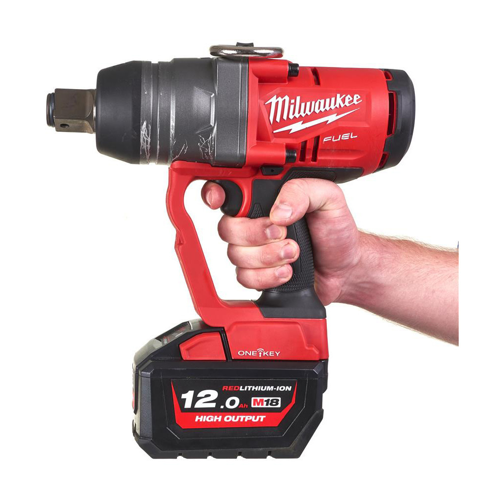Гайковерт Milwaukee M18 ONEFHIWF1-0X, 1", 2400Нм, кейс (без АКБ та ЗП) (4933459732) - изображение 3