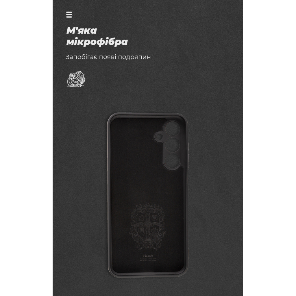 Чохол до мобільного телефона Armorstandart ICON Samsung M35 5G (M356) Camera cover Black (ARM77972) - зображення 4