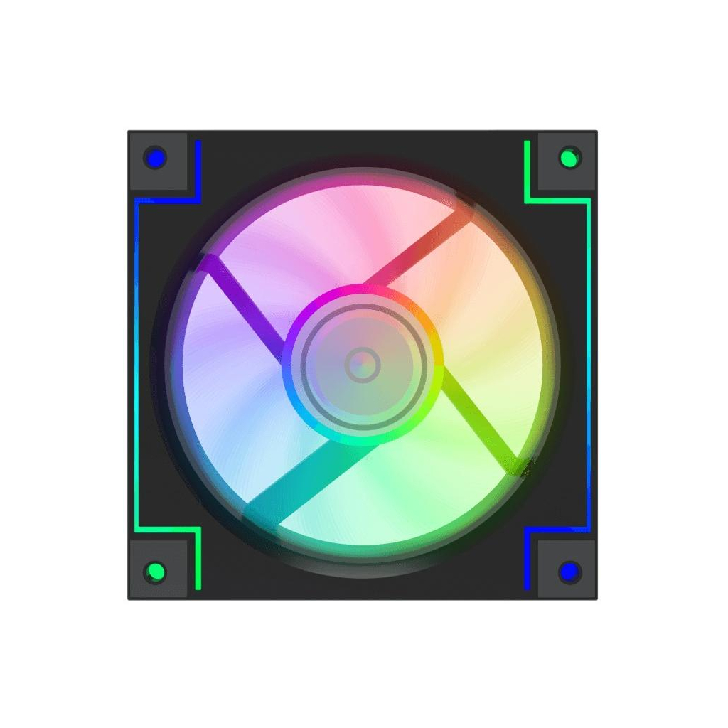 Кулер до корпусу Gamemax RD300 BK - зображення 2