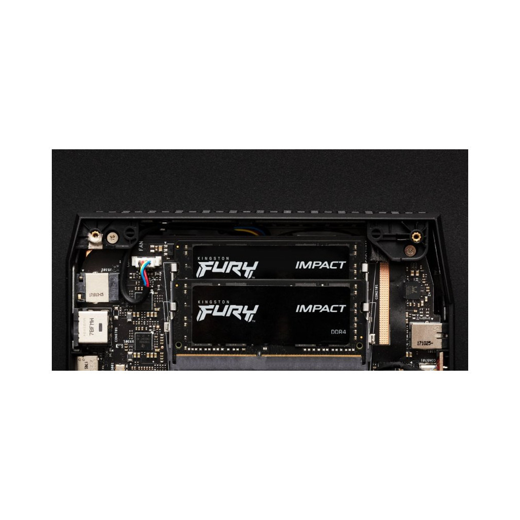 Модуль пам'яті для ноутбука SoDIMM DDR4 16GB 3200 MHz Impact Kingston Fury (ex.HyperX) (KF432S20IB/16) - изображение 6