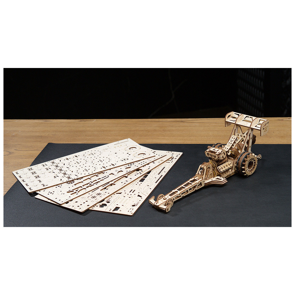 Конструктор Ugears Драгстер (6337395) - зображення 11