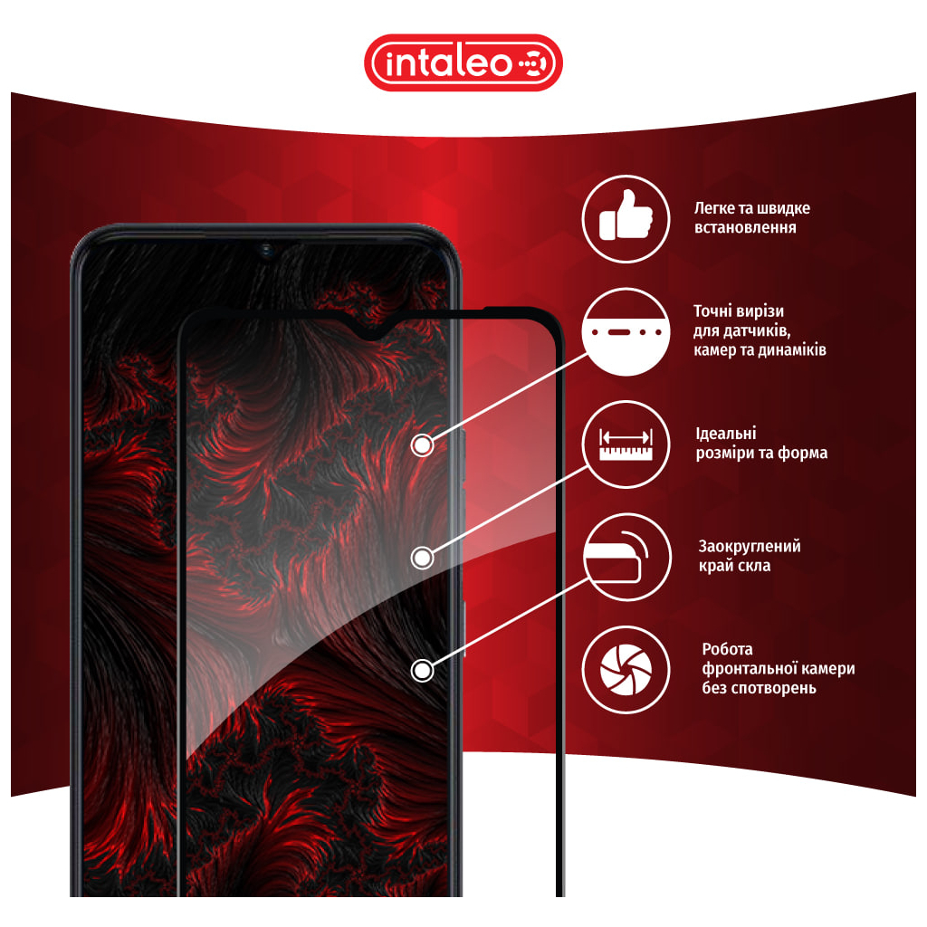 Скло захисне Intaleo Full Glue Tecno Spark 10 (1283126580611) - зображення 3