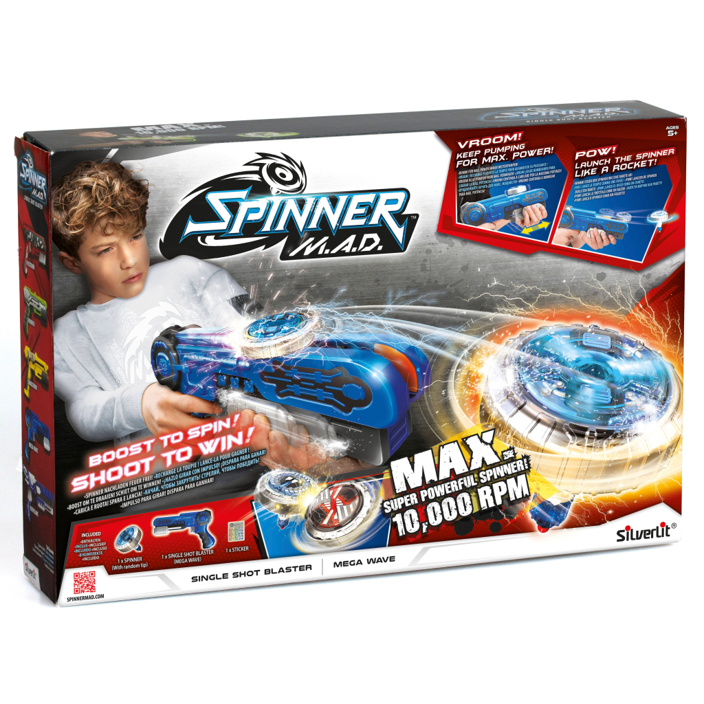 Іграшкова зброя Spinner M.A.D. Бластер: Мегахвиля (86304) - зображення 4