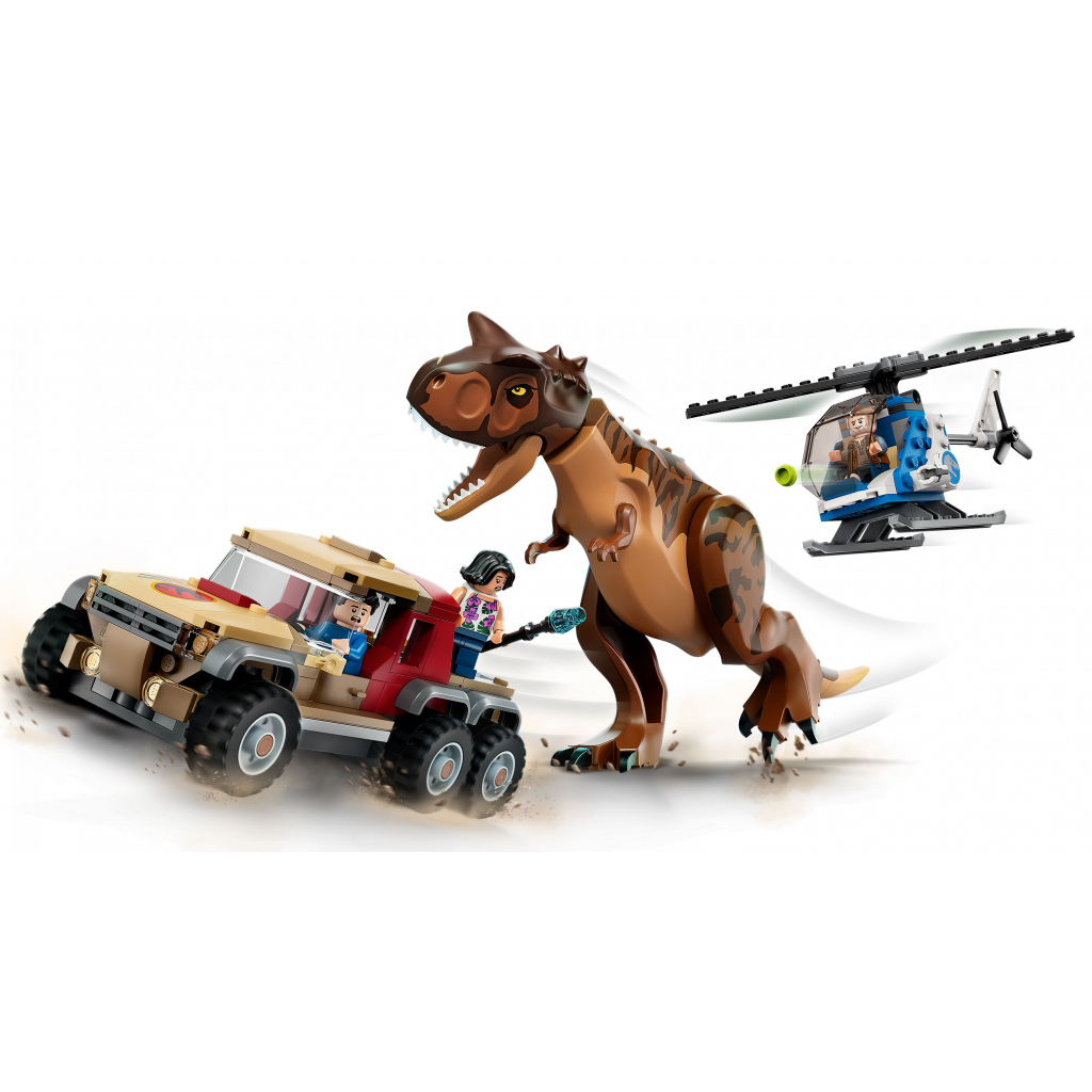 Конструктор LEGO Jurassic World Погоня за карнотавром 240 деталей (76941) - зображення 4