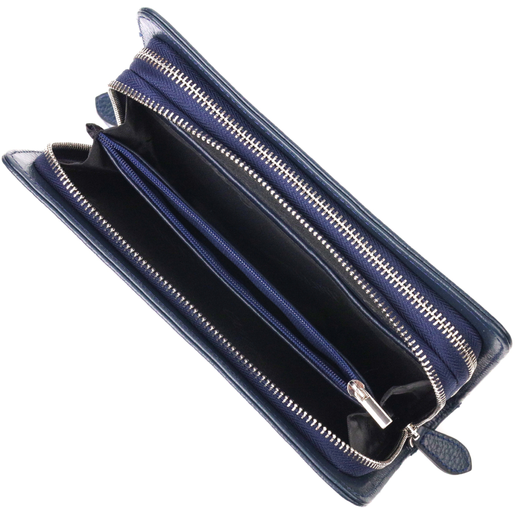 Сумка Canpellini З натуральної шкіри Синя (21568) - зображення 8