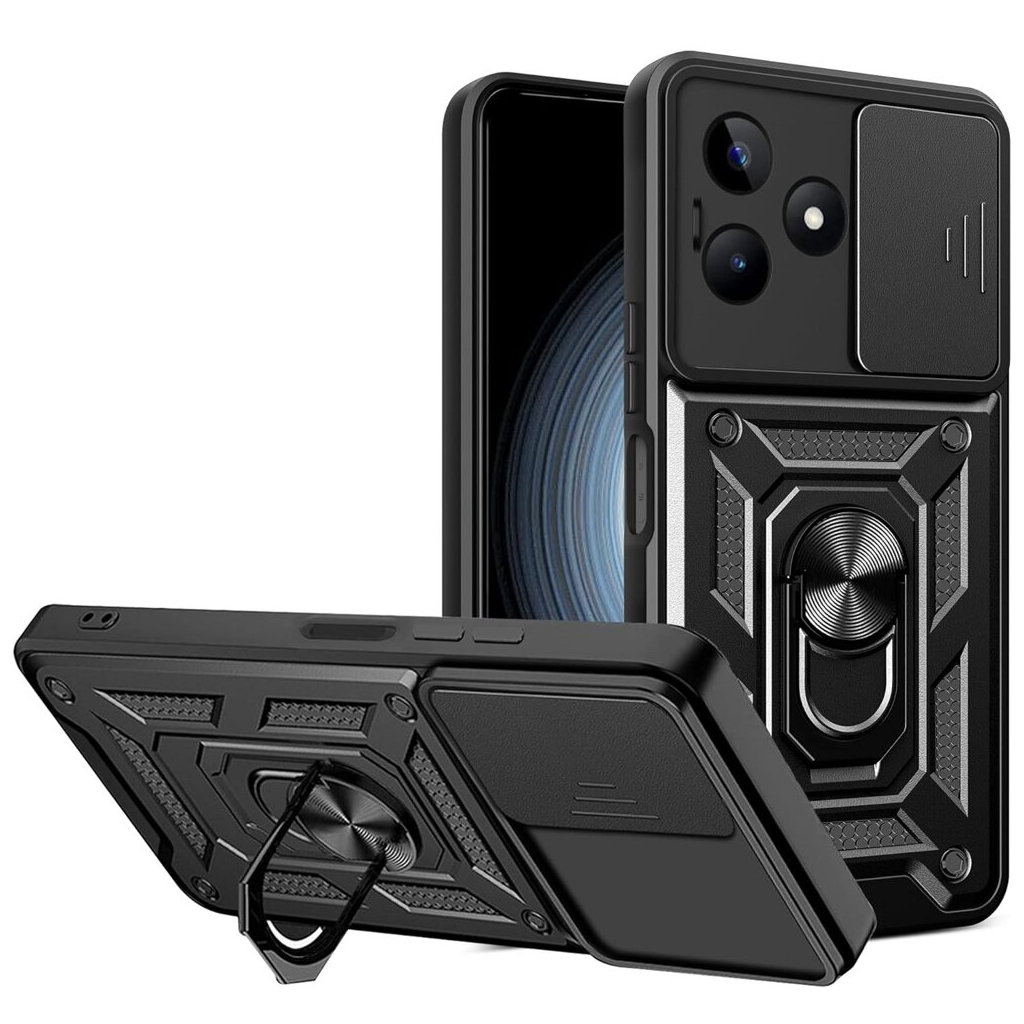 Чохол до мобільного телефона BeCover Military Realme C63 Black (712178) - зображення 2