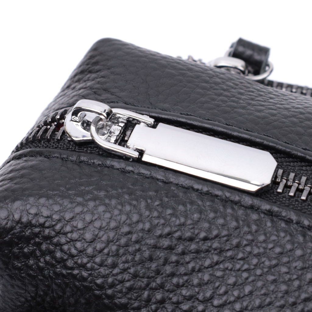 Сумка Vintage Жіноча шкіряна Чорна (22654) - зображення 8