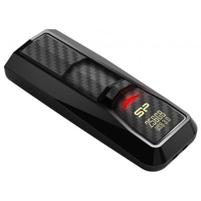 USB флеш накопичувач Silicon Power 256Gb Blaze B50 Black USB 3.0 (SP256GBUF3B50V1K) - зображення 2