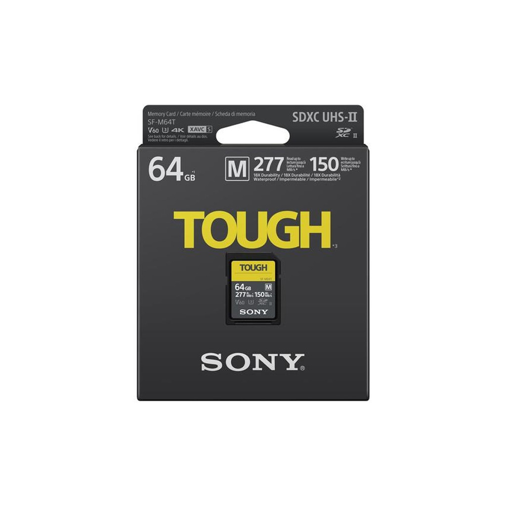 Карта пам'яті Sony 64GB SDXC class 10 UHS-II U3 V60 Tough (SFM64T.SYM) - зображення 2