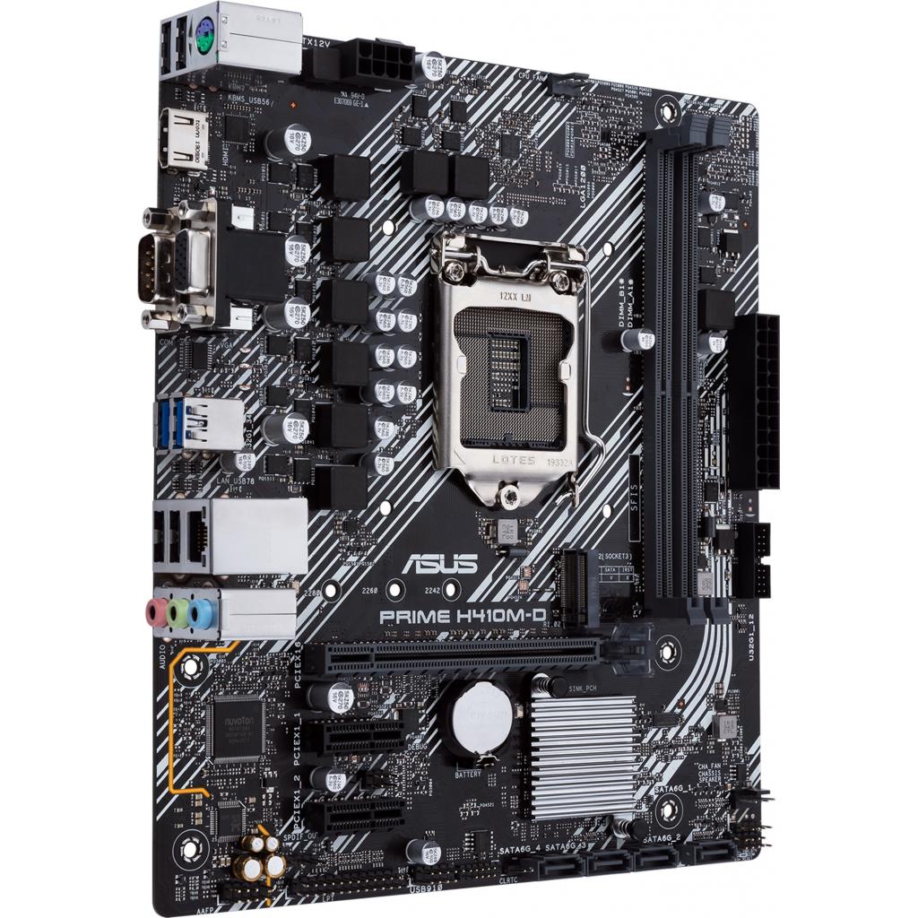 Материнська плата ASUS PRIME H410M-D - зображення 3
