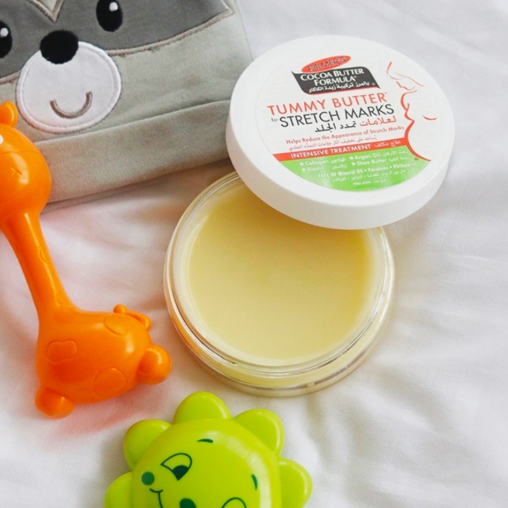 Косметика для мам масло какао для живота від розтяжок з вітаміном Е, 125 г Palmer's (4076-6N) - зображення 5