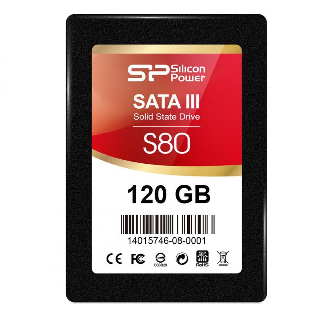 Накопичувач SSD 2.5" 120GB Silicon Power (SP120GBSS3S80S26) - зображення 1