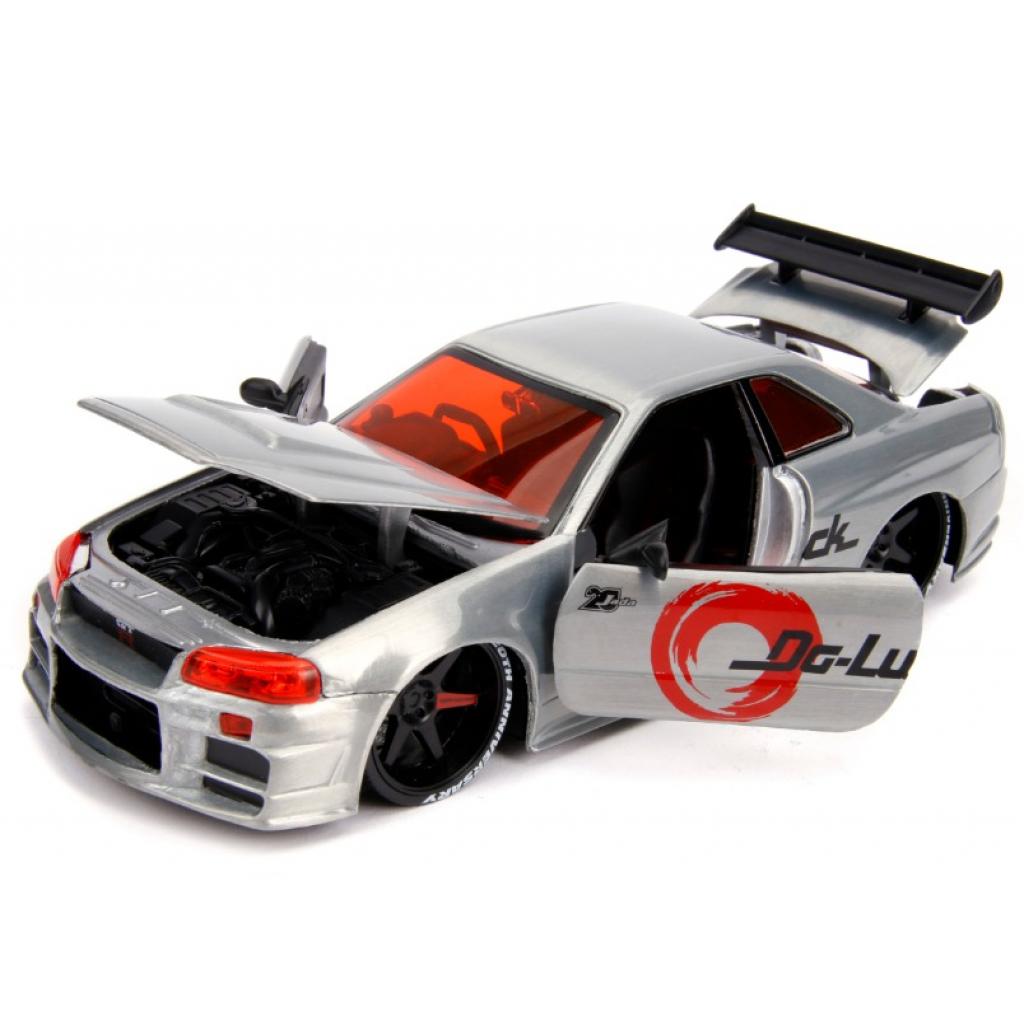 Машина Jada металева 2002 Ніссан Скайлайн GTR R34 (253745019) - зображення 6