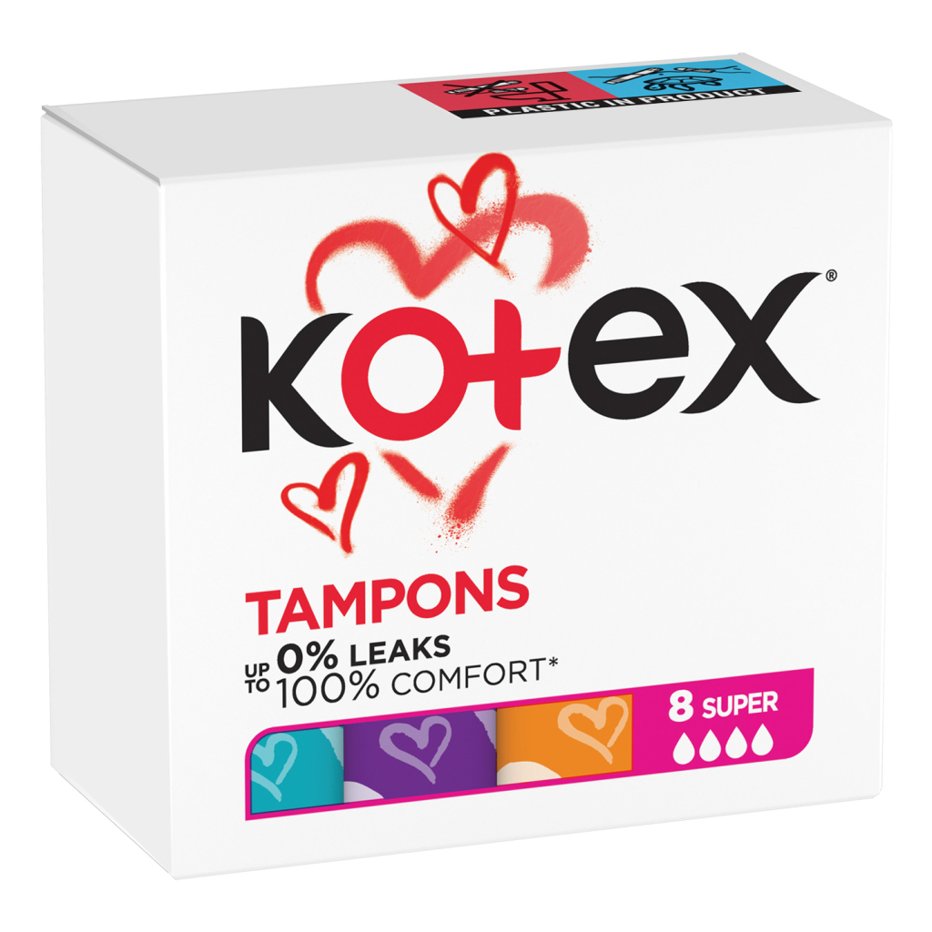 Тампони Kotex Super 8 шт. (5029053534541) - зображення 2