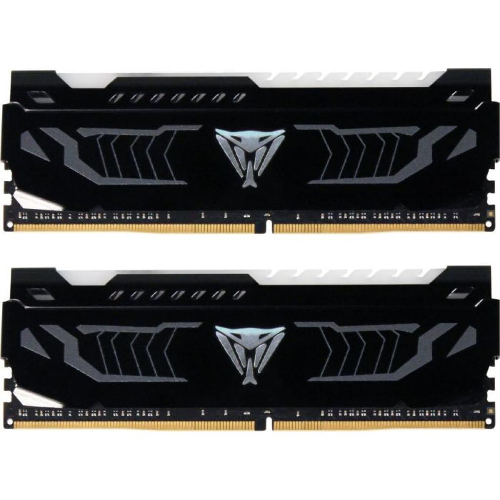 Модуль пам'яті для комп'ютера DDR4 16GB (2x8GB) 2400 MHz LED SERIES RED Patriot (PVLR416G240C4K) - зображення 2