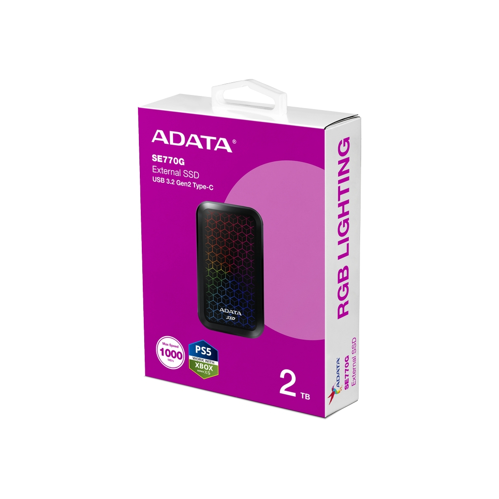 Накопичувач SSD USB 3.2 2TB ADATA (ASE770G-2TU32G2-CBK) - зображення 8