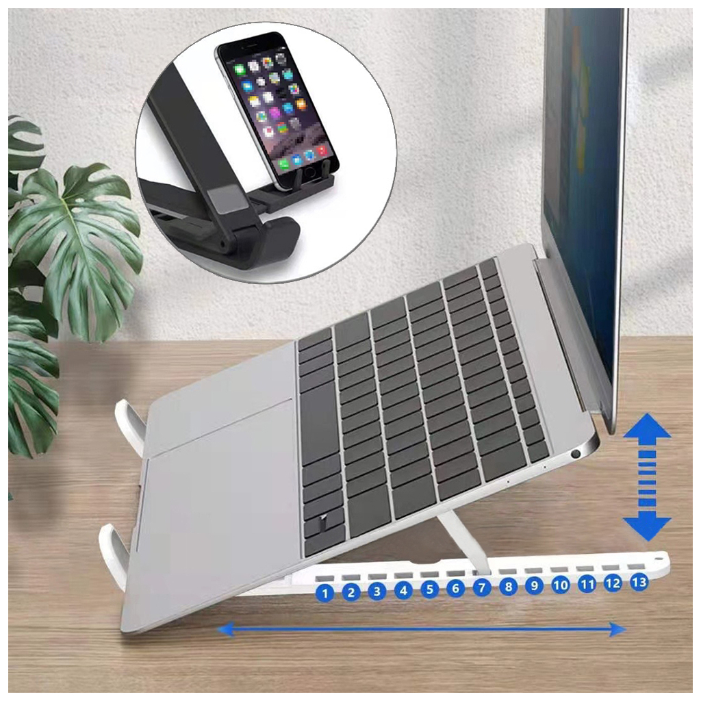 Підставка до ноутбука XoKo NST-003 White (XK-NST-003-WH) - зображення 6