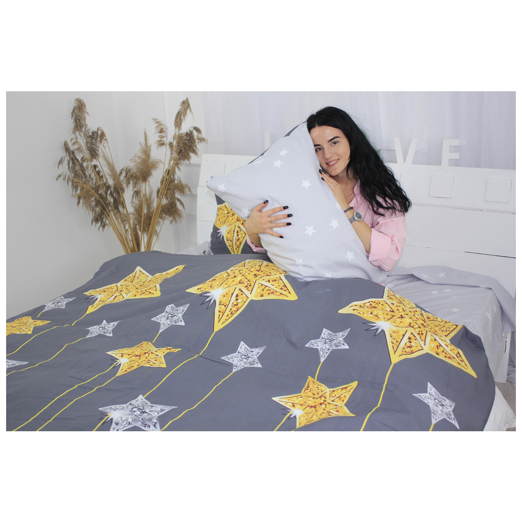 Постільна білизна MirSon Бязь Premium 17-0422 Golden Star Дитяча (2200002949637) - зображення 5