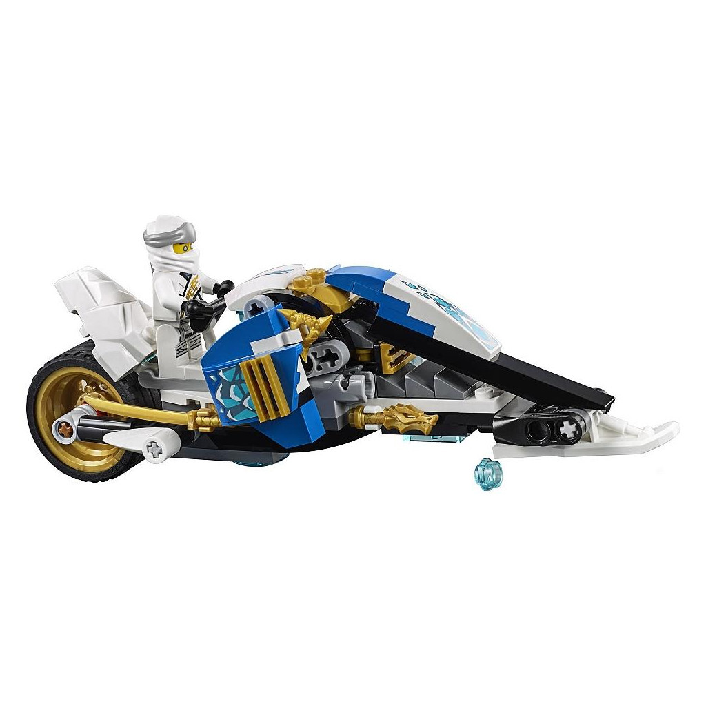 Конструктор LEGO NINJAGO Мотоцикл-клинок Кая та снігохід Зейна 376 деталей (70667) - зображення 5