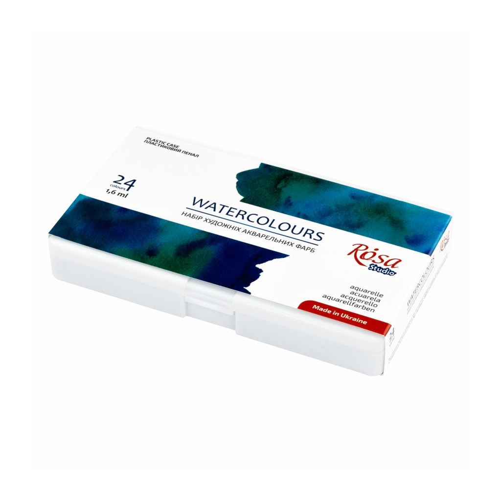 Акварельні фарби Rosa Studio 24 кольори (4823098541622) - изображение 1