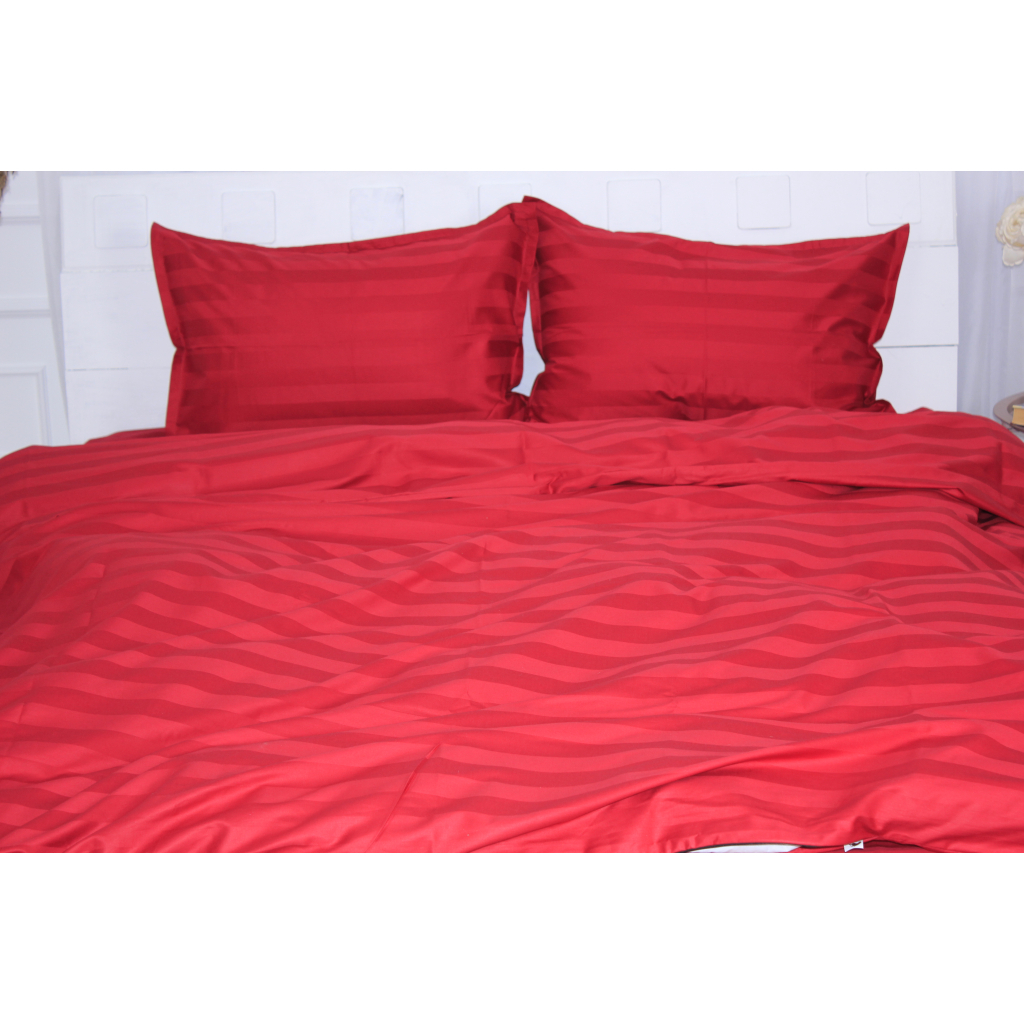 Постільна білизна MirSon Сатин Premium-страйп Aldo 160х220 (2200001478916) - изображение 2