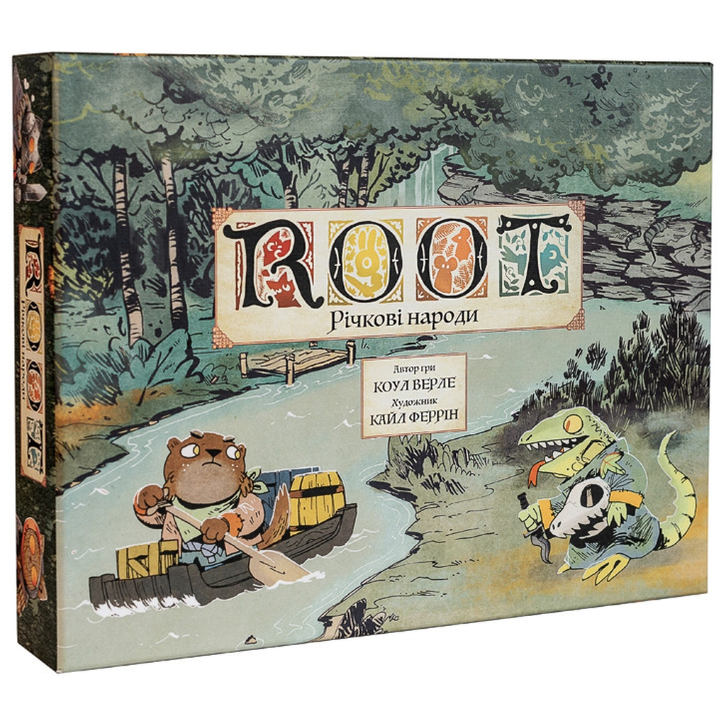 Настільна гра Kilogames Root. Річкові народи, укр (доповнення) (Root: The Riverfolk Expansion) (KG-1910) - изображение 1