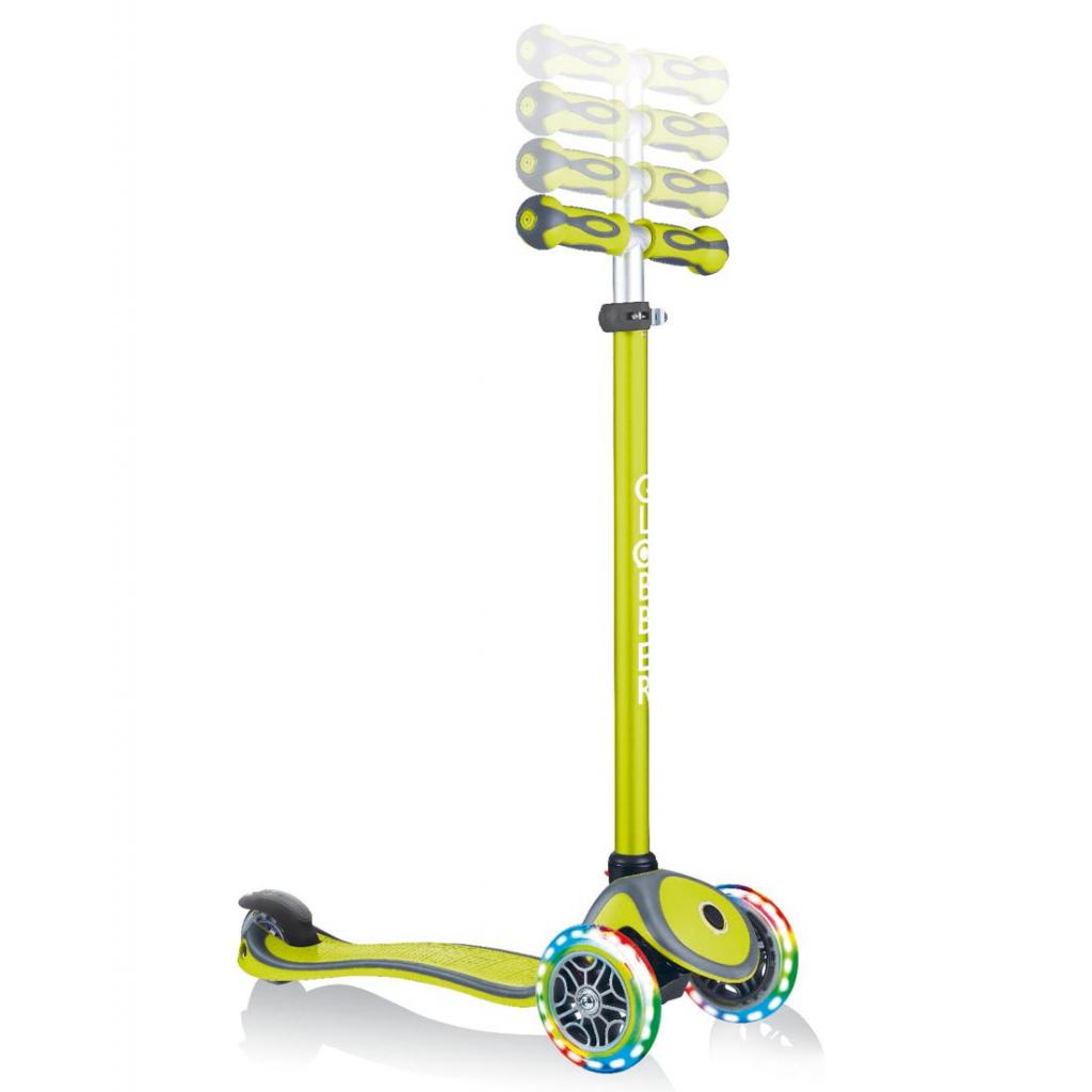 Самокат Globber Go up comfort lights 5 в 1 зелений з підсвічуванням (459-106-2) - зображення 4