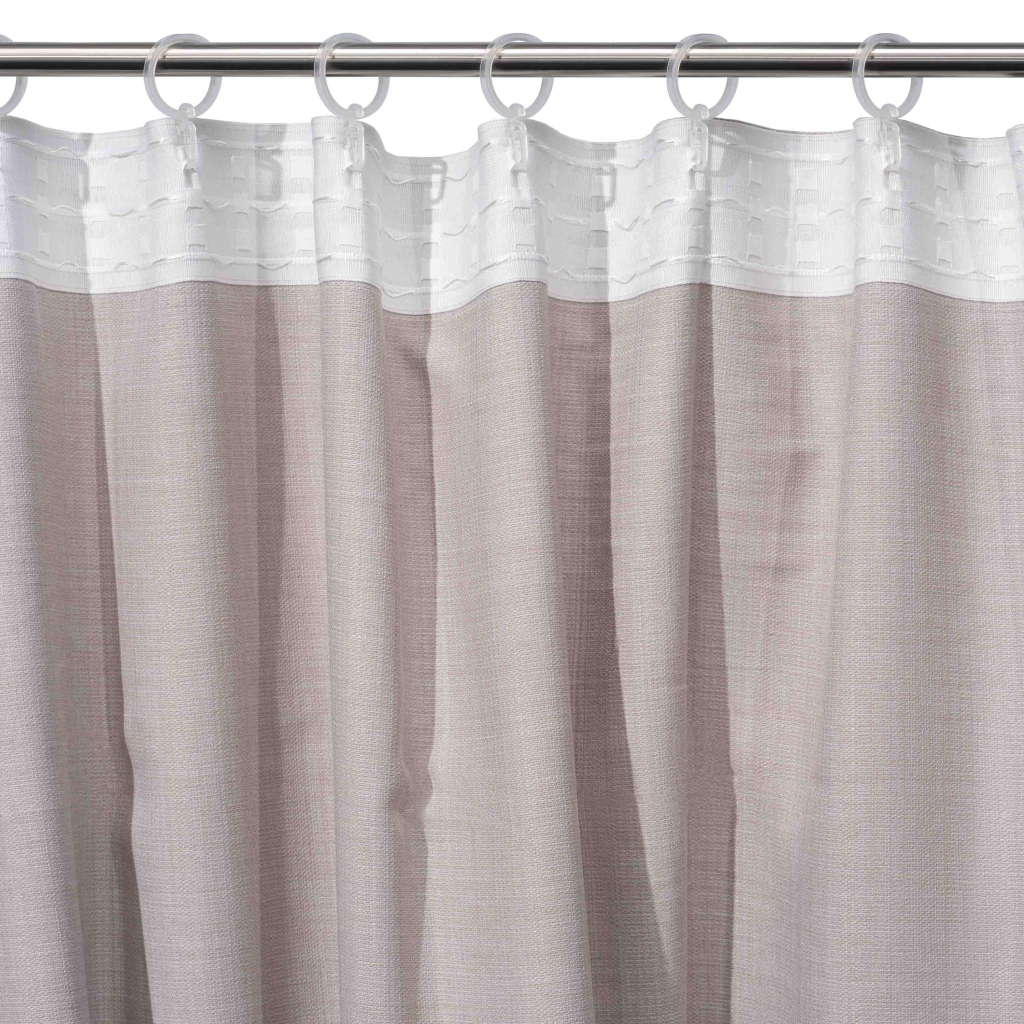 Штора Ardesto рогожка 100% поліестер, 150х270 см сірий світлий (ART1020LG) - зображення 4