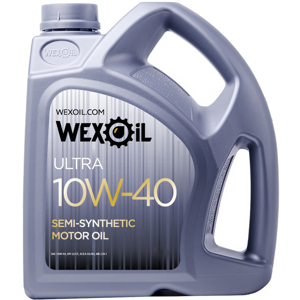 Моторна олива WEXOIL Ultra 10w40 5л - зображення 1