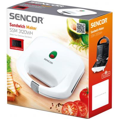Сендвічниця Sencor SSM3120WH - зображення 7
