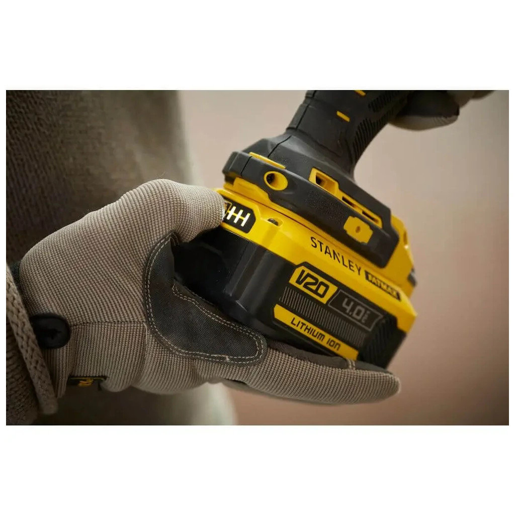 Гайковерт Stanley FatMax, Li-Ion 18V, 475 Нм, 1700 об/хв, 2500 уд/хв (без АКБ и ЗУ) (SFMCF900B) - зображення 12