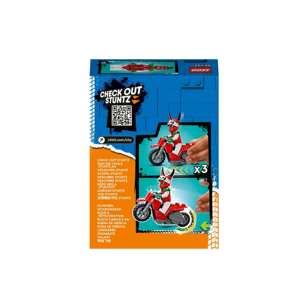 Конструктор LEGO City Stuntz Каскадерський мотоцикл Авантюрного скорпіона 15 деталей (60332) - зображення 9