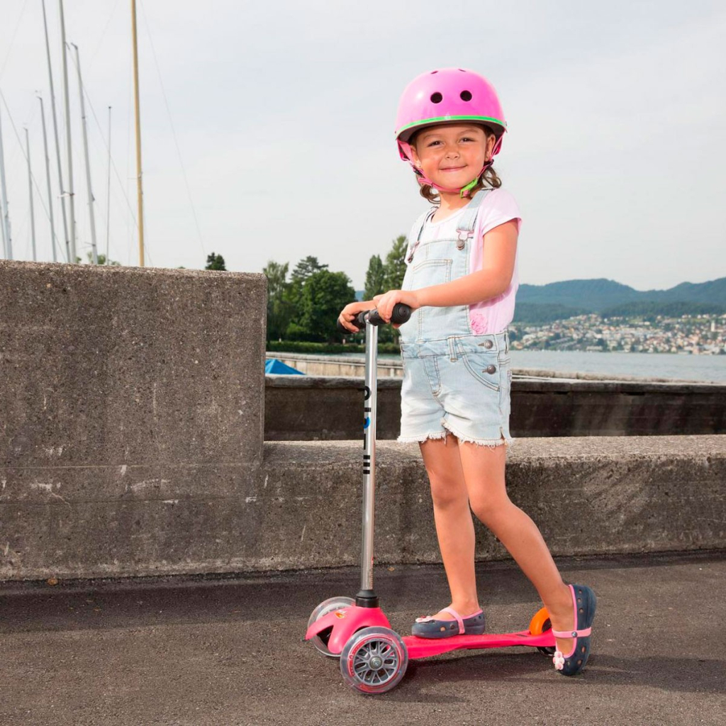 Самокат Micro Mini Classic 3-х колісний Рожевий (MM0002) - зображення 8