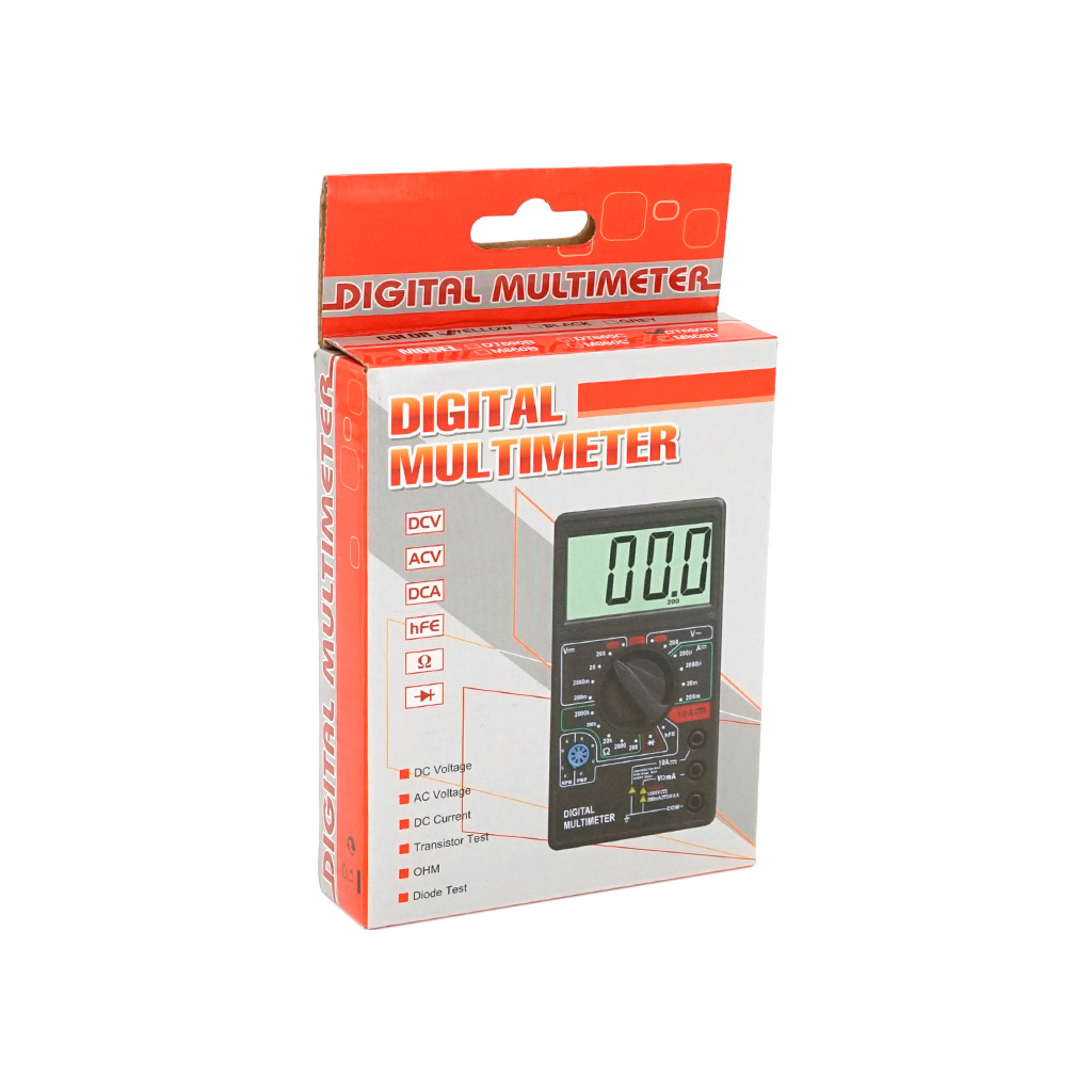 Цифровий мультиметр HAOYUE DT-860D, щупи, Box (HAOYUE DT-860D) - зображення 5