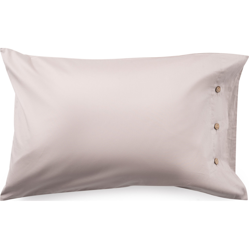 Наволочка Ardesto Mix&Match 50х70см сатин, айворі (ART5070PCC) - зображення 1