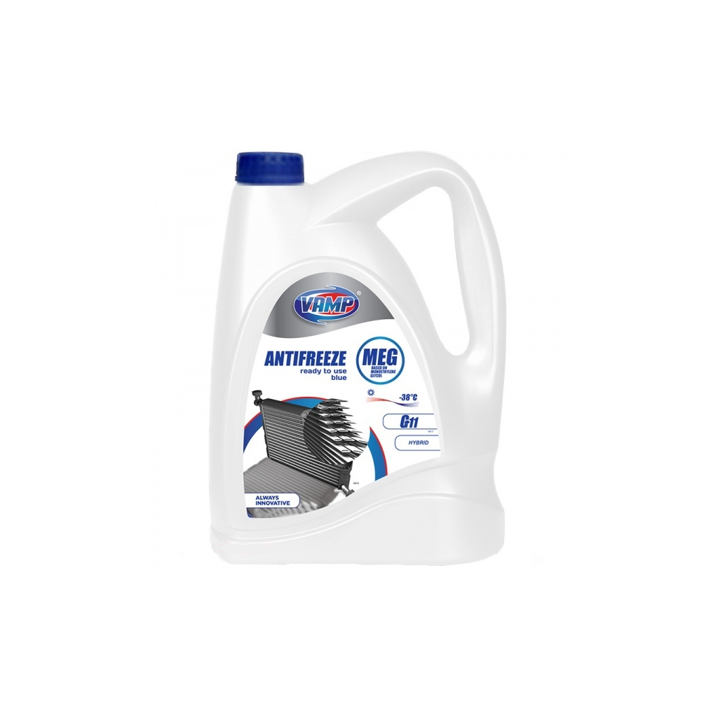 Антифриз ВАМП -40 G11 синій 5л/5,3 кг (5782) - зображення 1