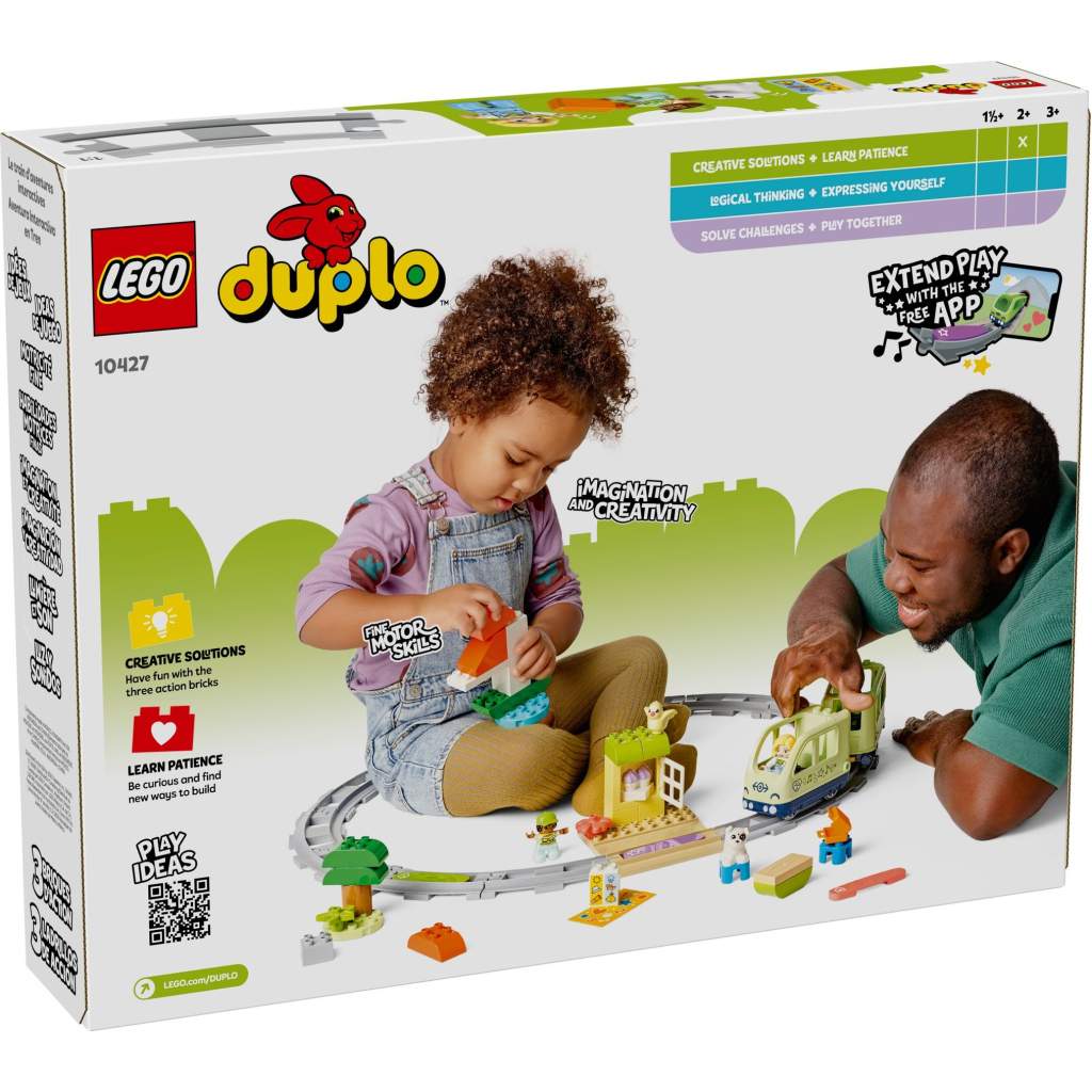 Конструктор LEGO DUPLO Town Інтерактивний пригодницький потяг (10427) - зображення 8