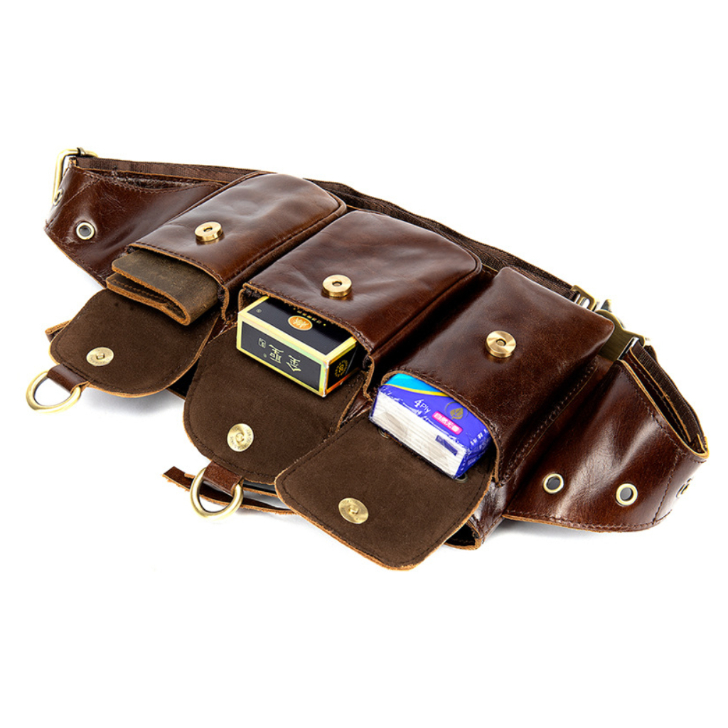 Сумка Vintage Бананка Коричнева (20011) - зображення 8