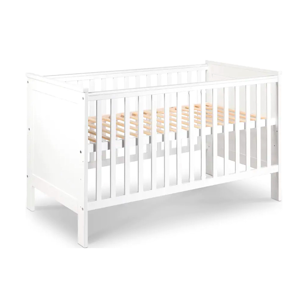 Ліжечко Klups Iwo з перегородкою 140 х 70 см Біле (IWO4) - изображение 2