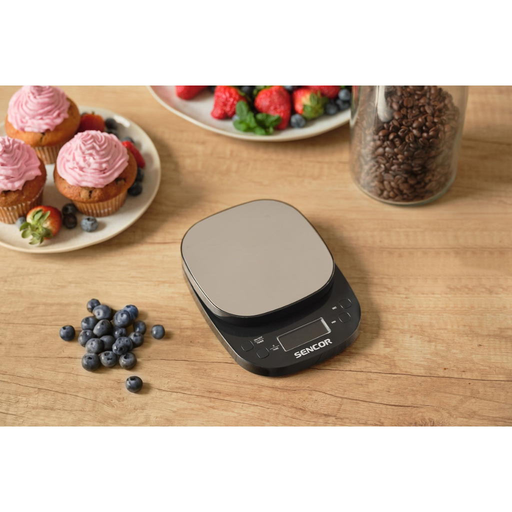 Ваги кухонні Sencor SKS0804BK - изображение 2