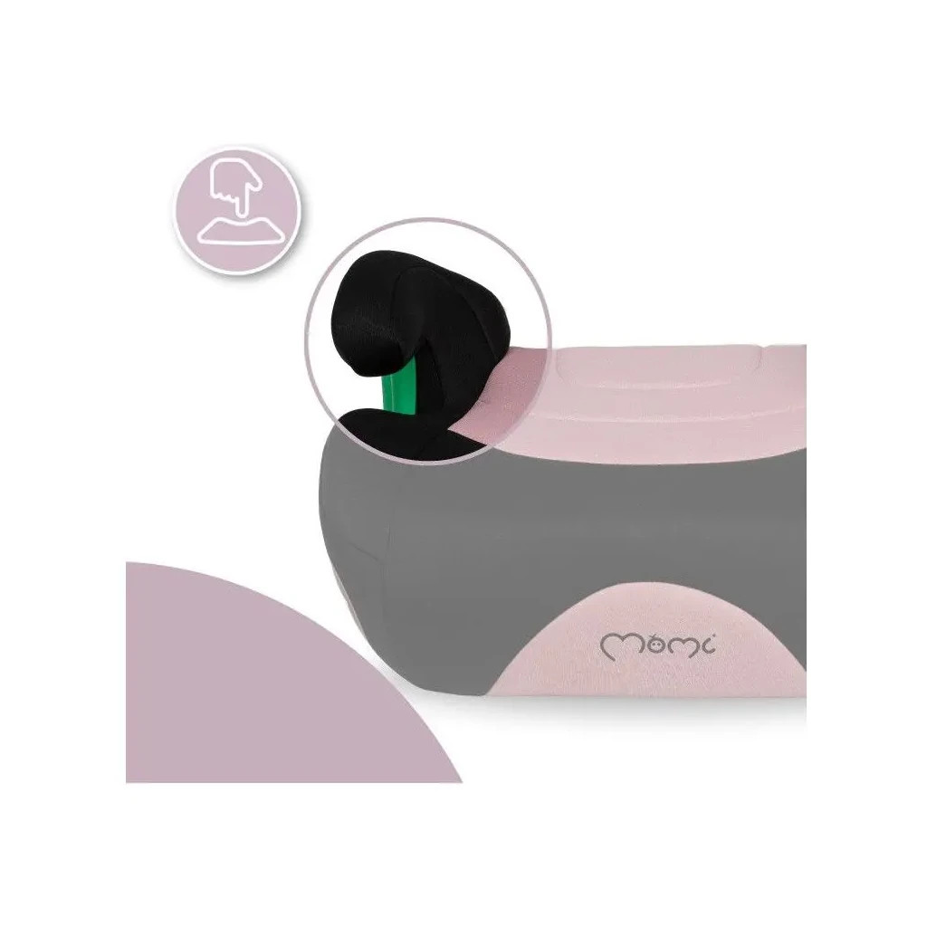 Автокрісло MoMi VENKO бустер (22-36 кг) pink (FOSA00024) - зображення 3