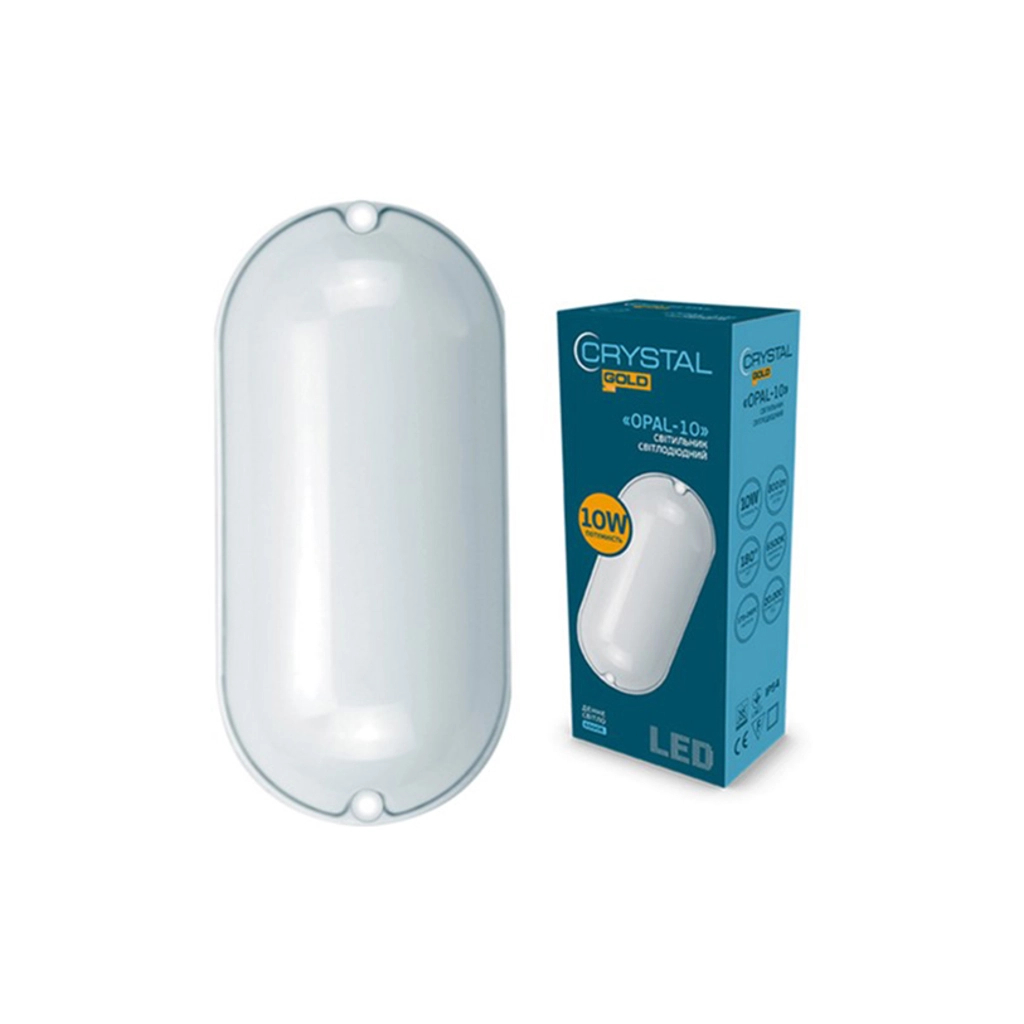 Світильник CRYSTAL OPAL- 10 6.5K ip54 (DNL-028) - picture 1