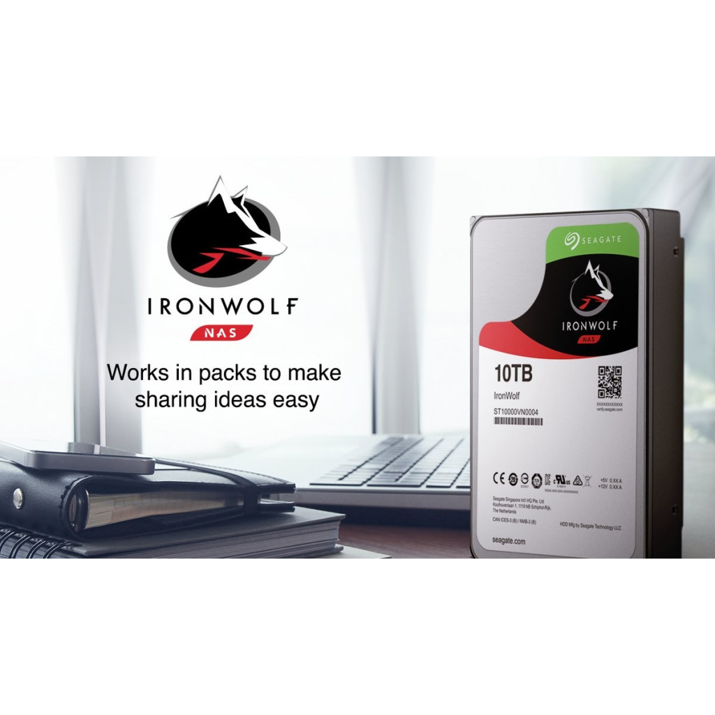 Жорсткий диск 3.5" 10TB Seagate (# ST10000VN0008 #) - зображення 4