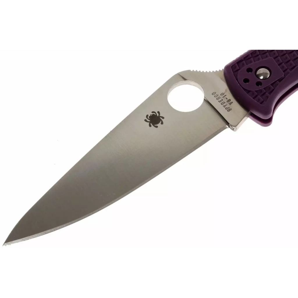 Ніж Spyderco Endura 4 Flat Ground Purple (C10FPPR) - зображення 4