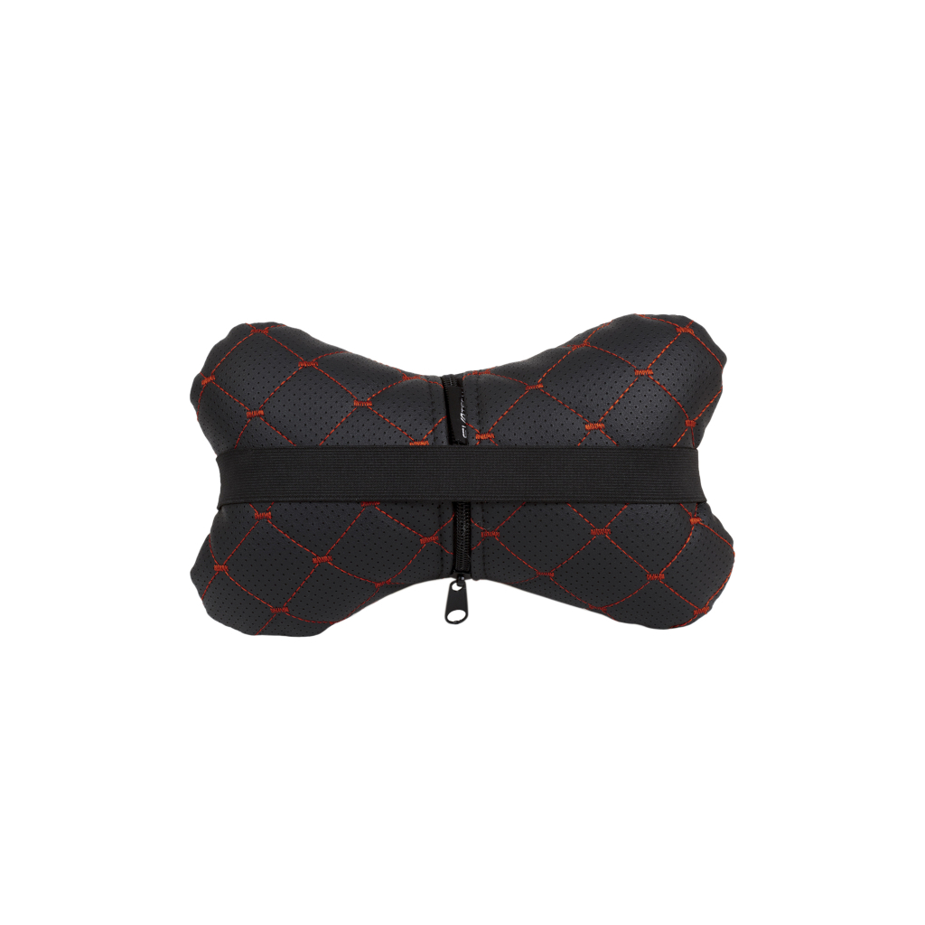 Подушка EVAtech ECO 27х16 см чорна з червоною ниткою (SPCRBR) - зображення 4