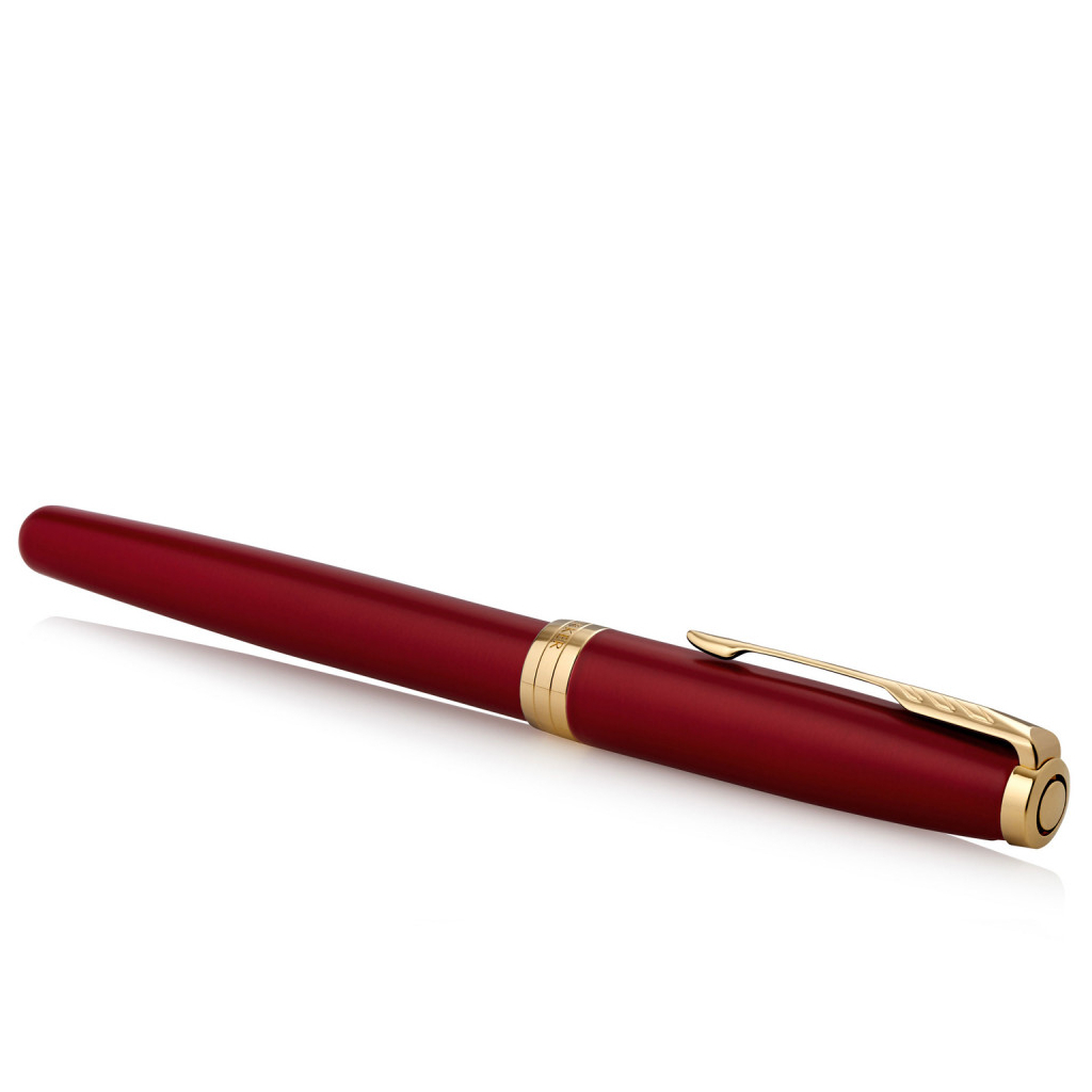 Ручка пір'яна Parker SONNET 17 Intense Red GT FP F (86 215) - зображення 4