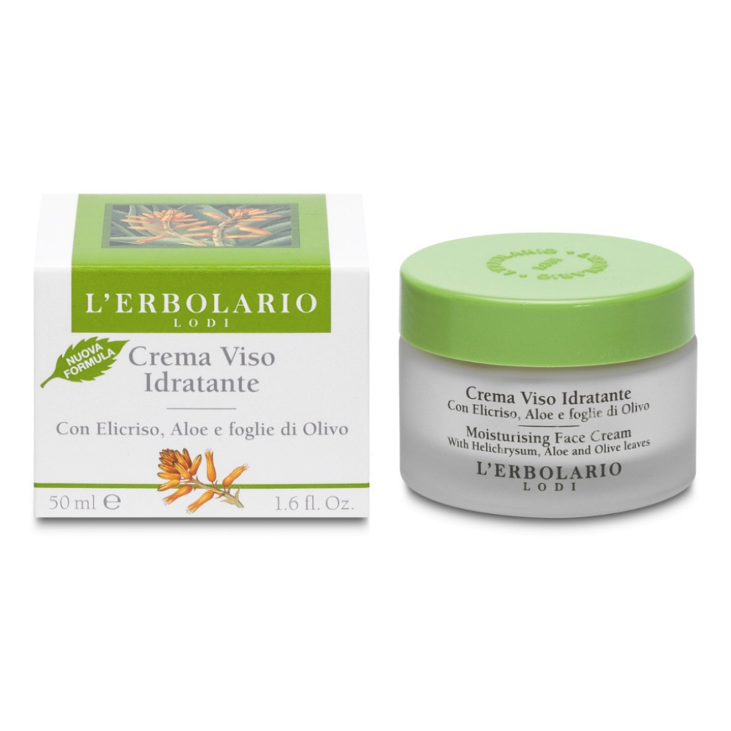 Крем для обличчя L'Erbolario захисний на основі Безсмертника і Алое 50 мл (8022328500163) - зображення 1
