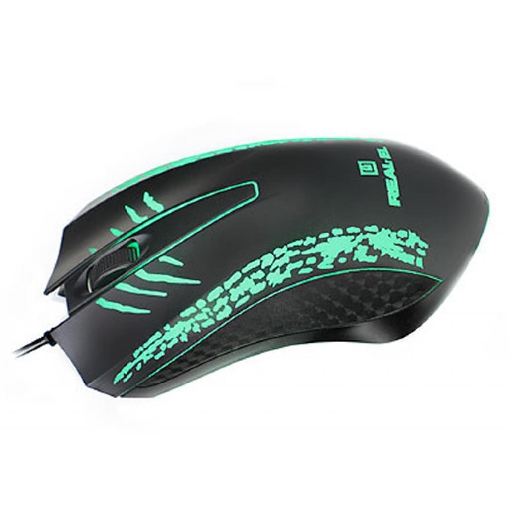 Мишка REAL-EL RM-503 Black - зображення 5